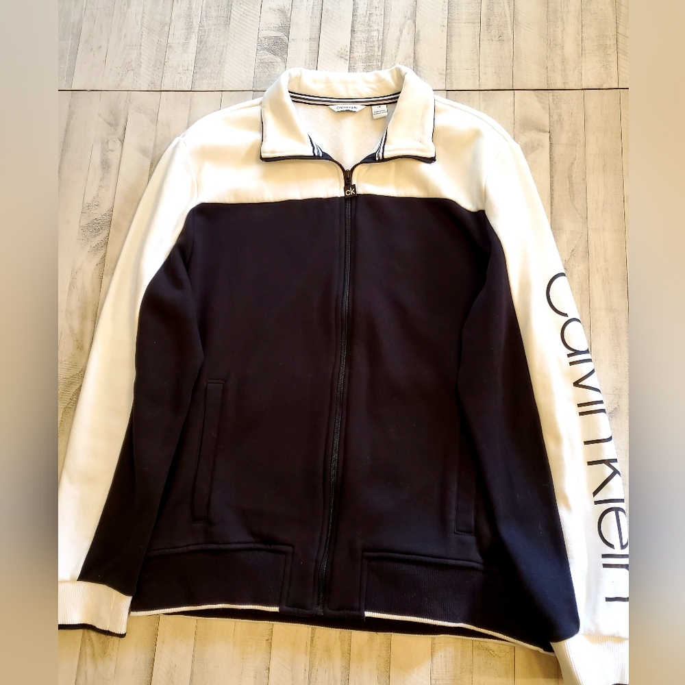Calvin Klein Mens Zip up fleece Jacket